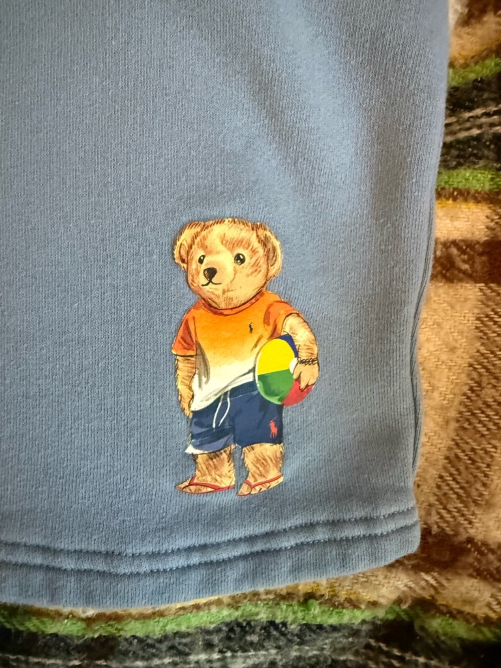 Polo by Ralph Lauren Light Blue Shorts - Picture 3 of 4